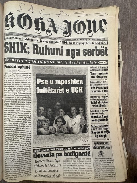 Koha Jonë 1998-08-07